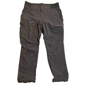Duluth Womens Pants Size 10/29  Brown Nylon/Spandex With Pockets